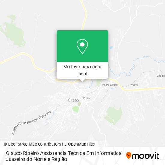 Glauco Ribeiro Assistencia Tecnica Em Informatica mapa