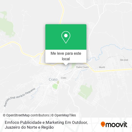 Emfoco Publicidade e Marketing Em Outdoor mapa