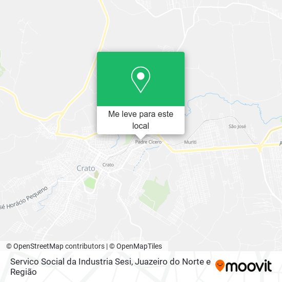 Servico Social da Industria Sesi mapa