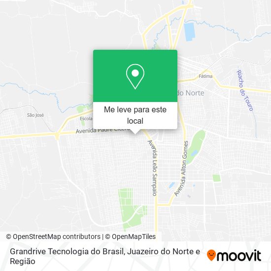 Grandrive Tecnologia do Brasil mapa
