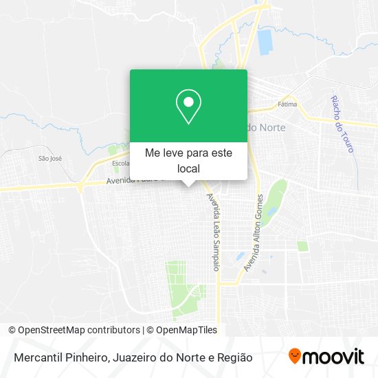Mercantil Pinheiro mapa