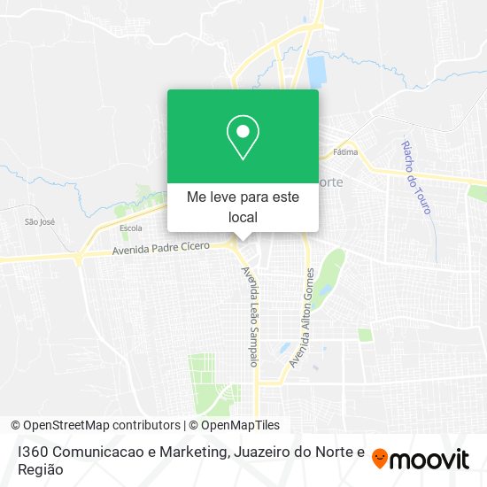 I360 Comunicacao e Marketing mapa