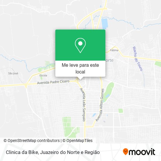 Clinica da Bike mapa