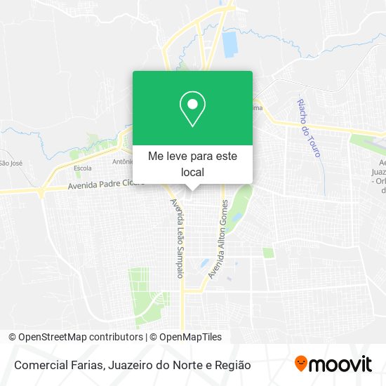 Comercial Farias mapa