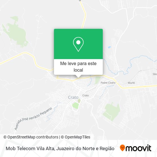 Mob Telecom Vila Alta mapa