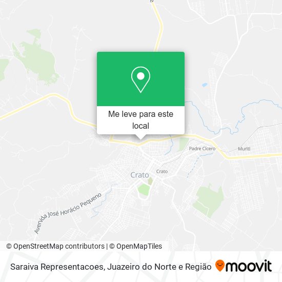 Saraiva Representacoes mapa
