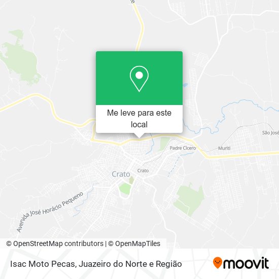 Isac Moto Pecas mapa