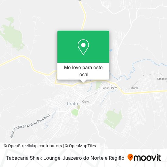 Tabacaria Shiek Lounge mapa