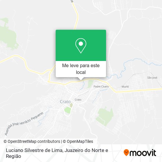 Luciano Silvestre de Lima mapa
