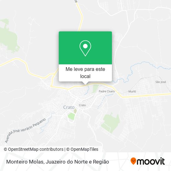 Monteiro Molas mapa