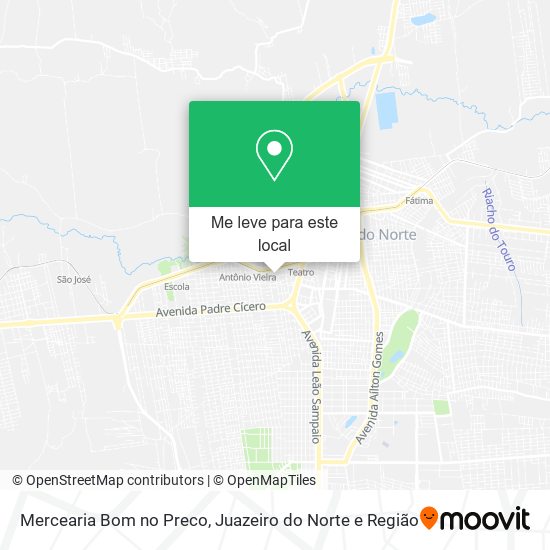 Mercearia Bom no Preco mapa