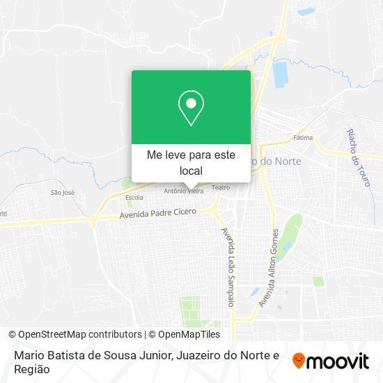 Mario Batista de Sousa Junior mapa
