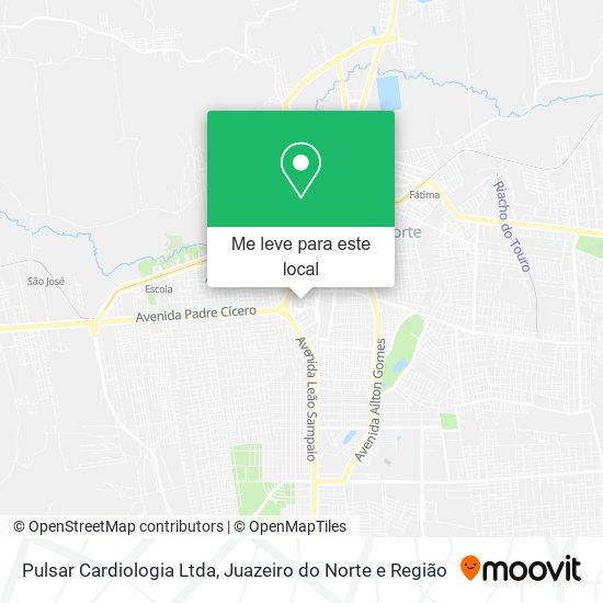 Pulsar Cardiologia Ltda mapa