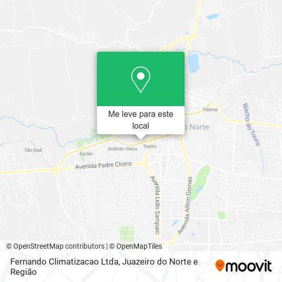 Fernando Climatizacao Ltda mapa