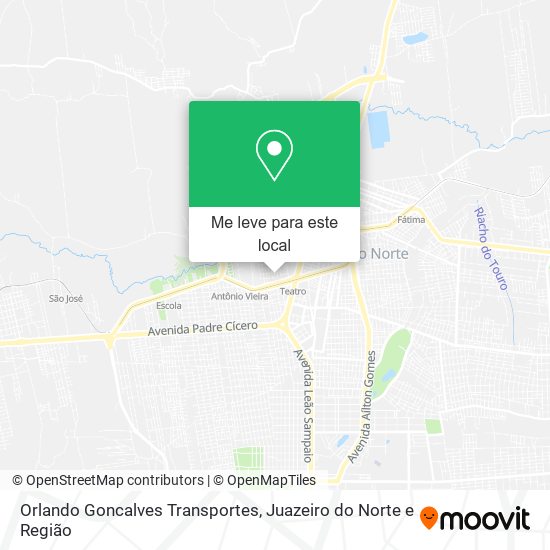 Orlando Goncalves Transportes mapa
