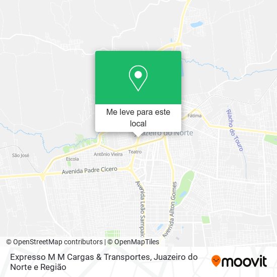 Expresso M M Cargas & Transportes mapa