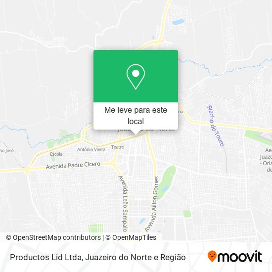 Productos Lid Ltda mapa