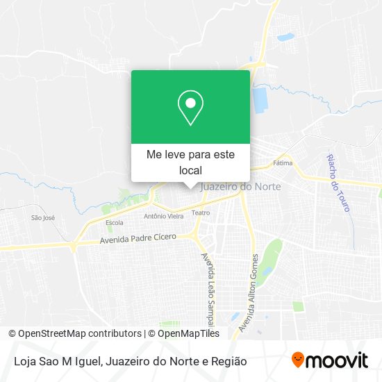 Loja Sao M Iguel mapa