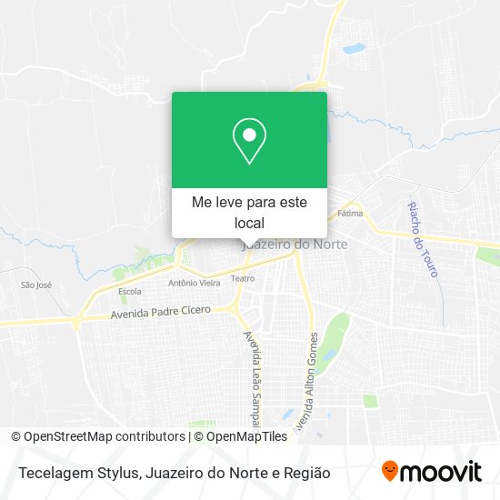 Tecelagem Stylus mapa