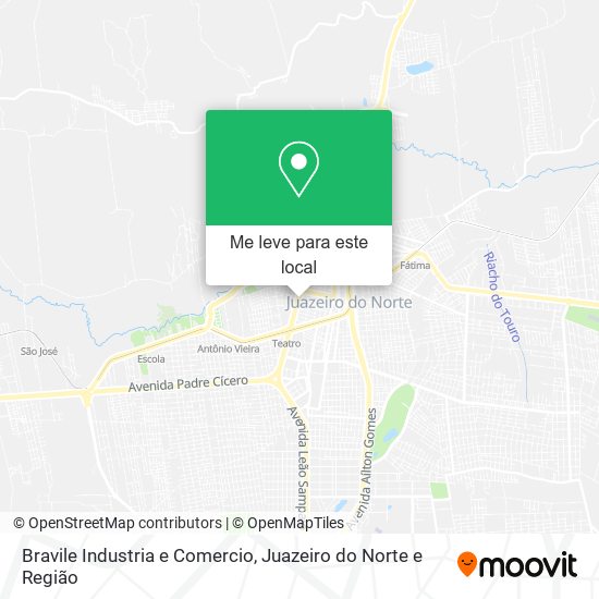 Bravile Industria e Comercio mapa