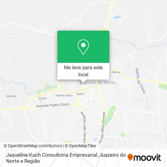 Jaqueline Kuch Consultoria Empresarial mapa