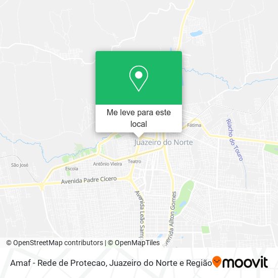 Amaf - Rede de Protecao mapa