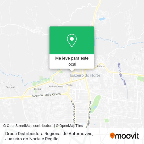 Drasa Distribuidora Regional de Automoveis mapa