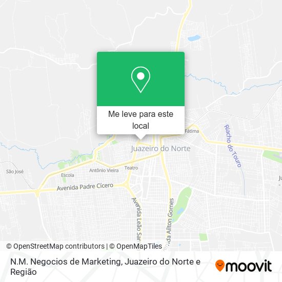 N.M. Negocios de Marketing mapa