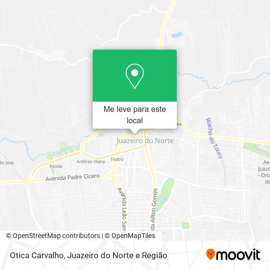 Otica Carvalho mapa