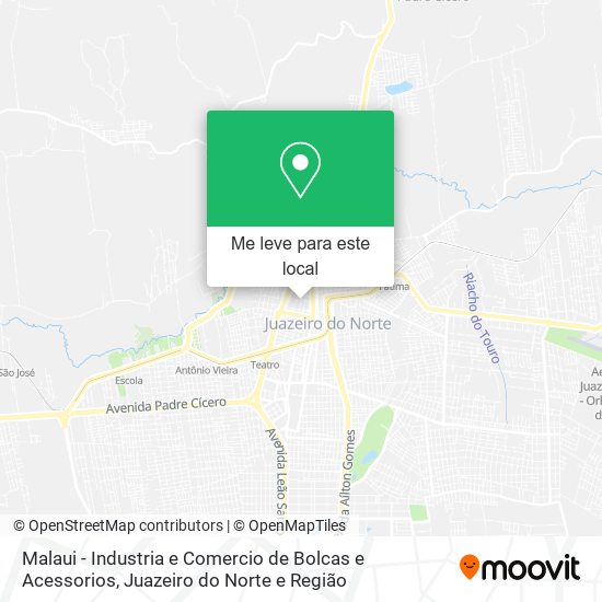 Malaui - Industria e Comercio de Bolcas e Acessorios mapa