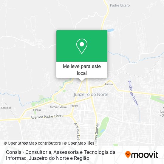 Consis - Consultoria, Assessoria e Tecnologia da Informac mapa