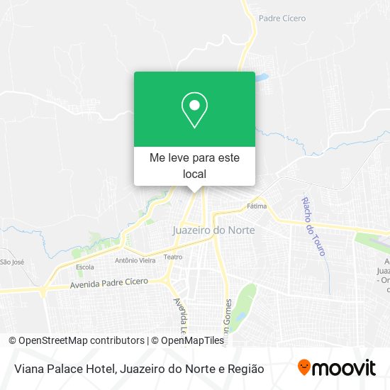 Viana Palace Hotel mapa