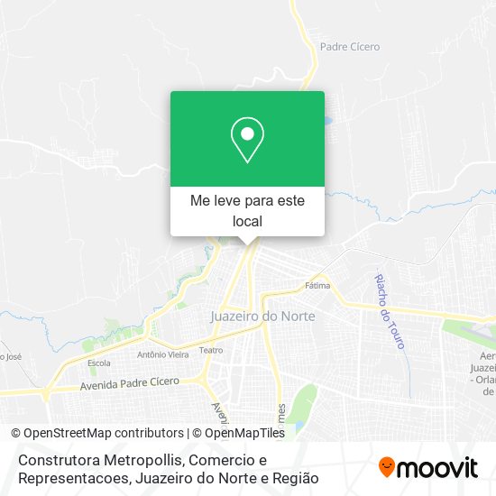 Construtora Metropollis, Comercio e Representacoes mapa