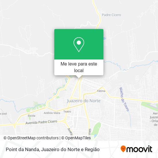 Point da Nanda mapa