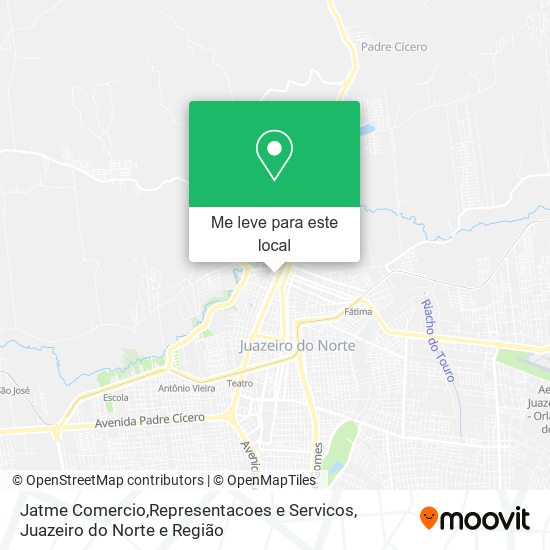 Jatme Comercio,Representacoes e Servicos mapa