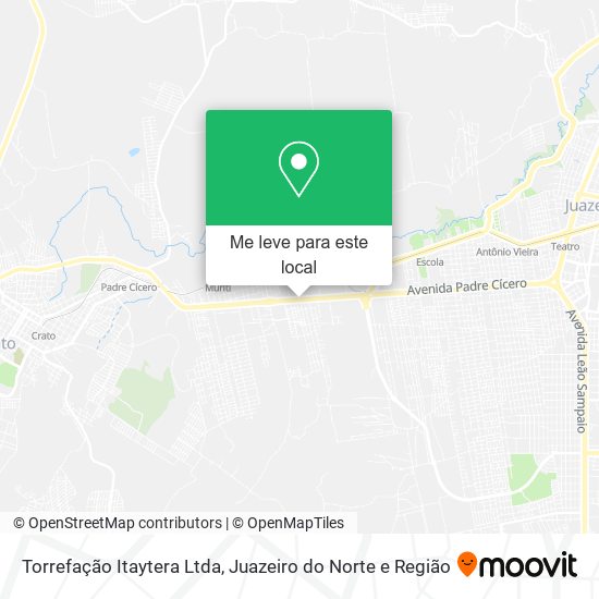Torrefação Itaytera Ltda mapa