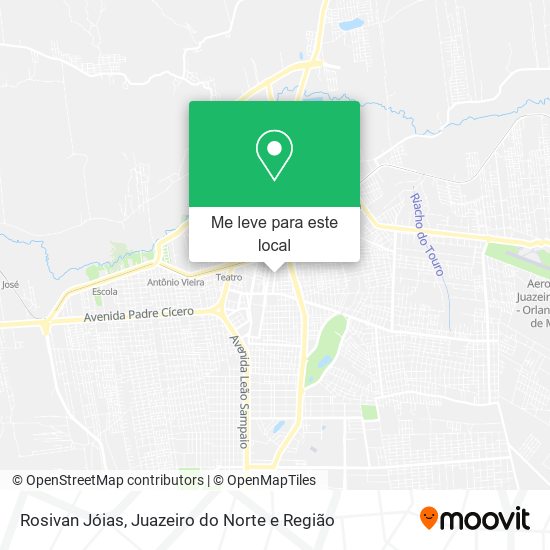 Rosivan Jóias mapa