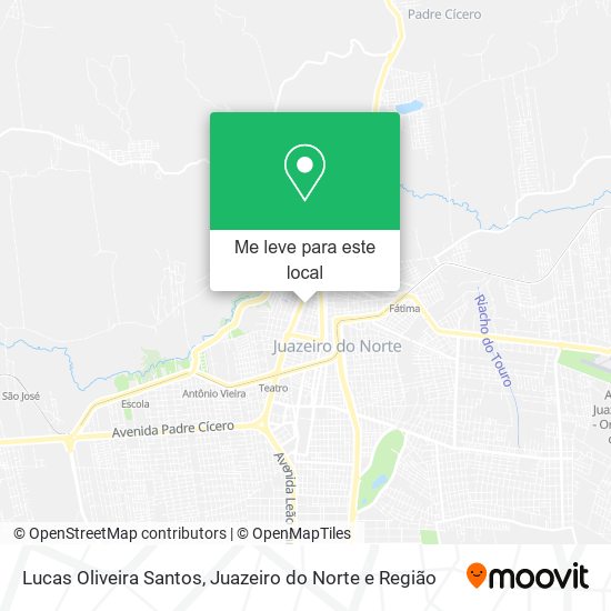 Lucas Oliveira Santos mapa