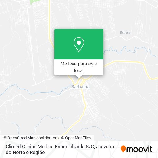 Climed Clínica Médica Especializada S / C mapa