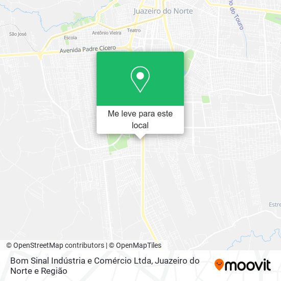Bom Sinal Indústria e Comércio Ltda mapa