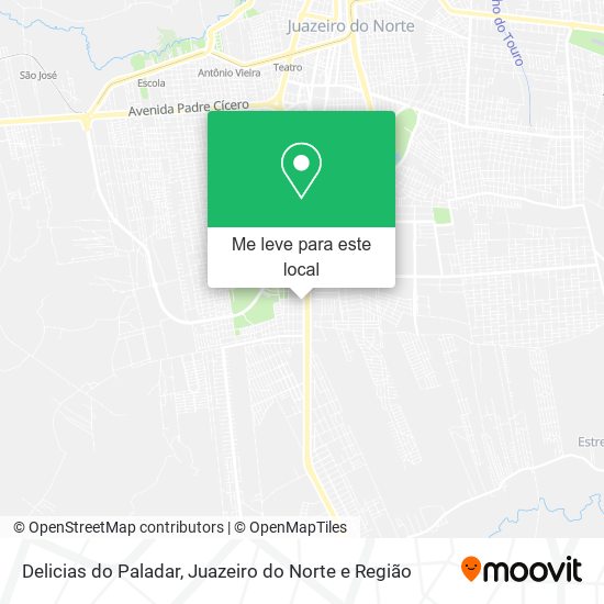 Delicias do Paladar mapa