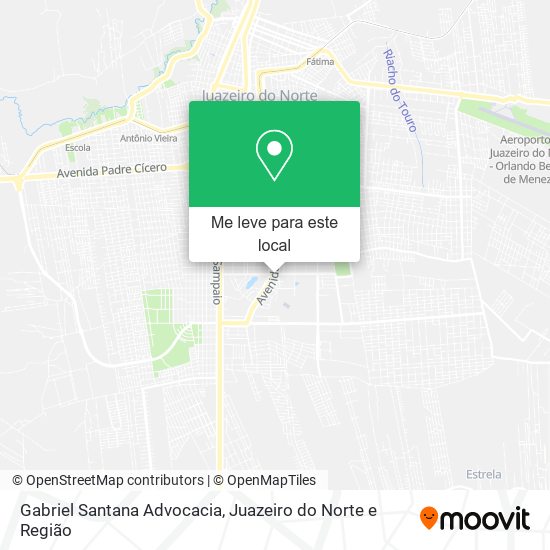 Gabriel Santana Advocacia mapa