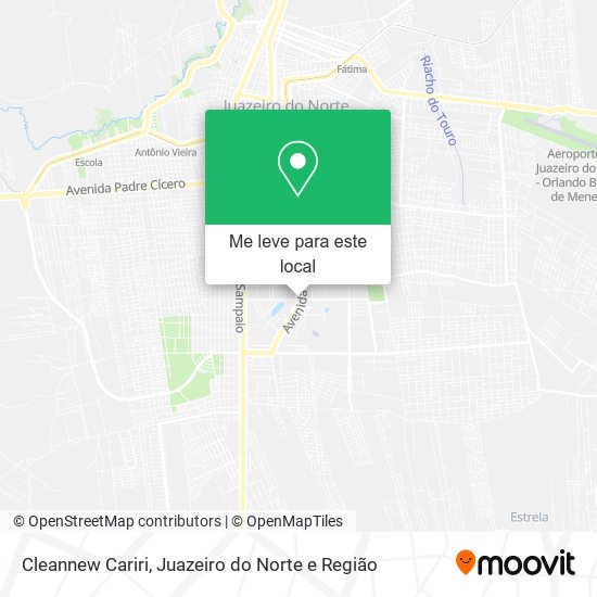 Cleannew Cariri mapa