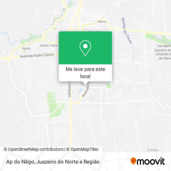 Ap do Nêgo mapa