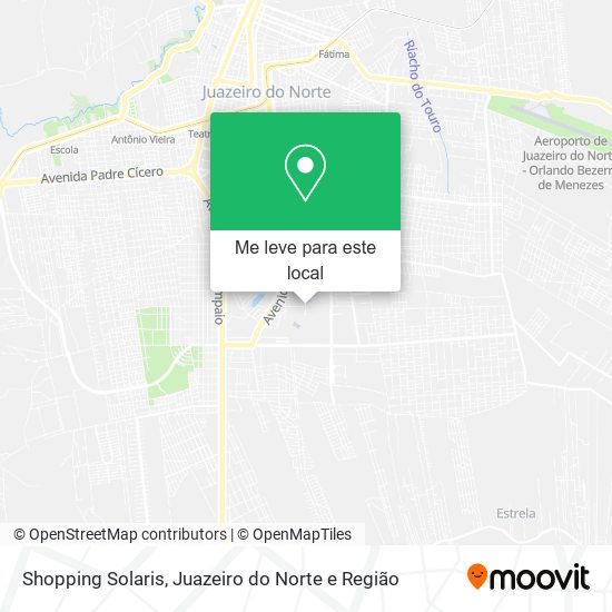 Shopping Solaris mapa