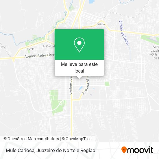 Mule Carioca mapa