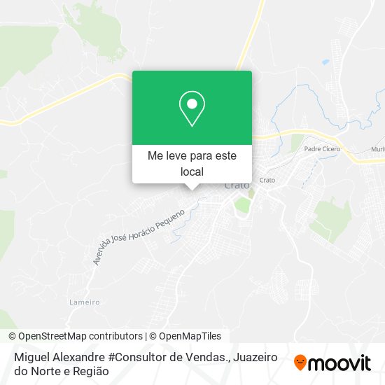 Miguel Alexandre #Consultor de Vendas. mapa