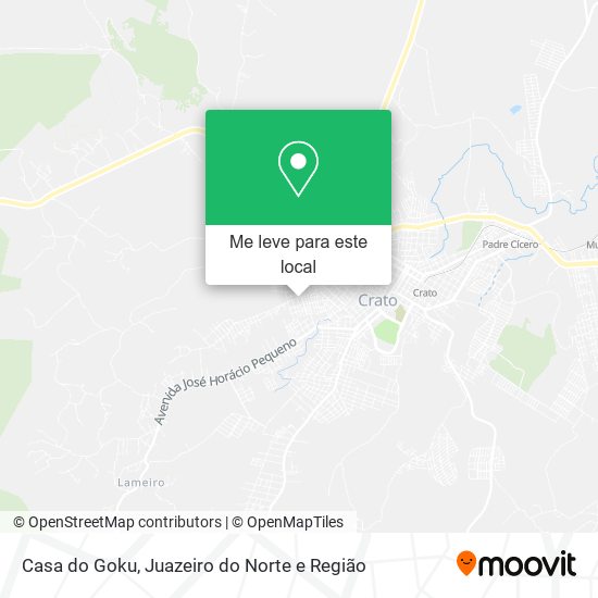 Casa do Goku mapa