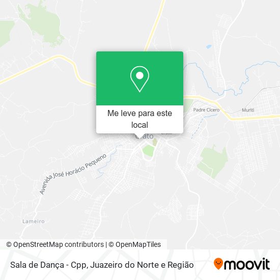 Sala de Dança - Cpp mapa