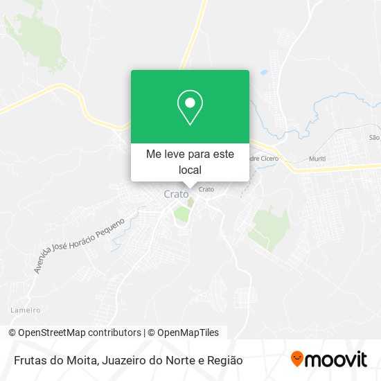 Frutas do Moita mapa